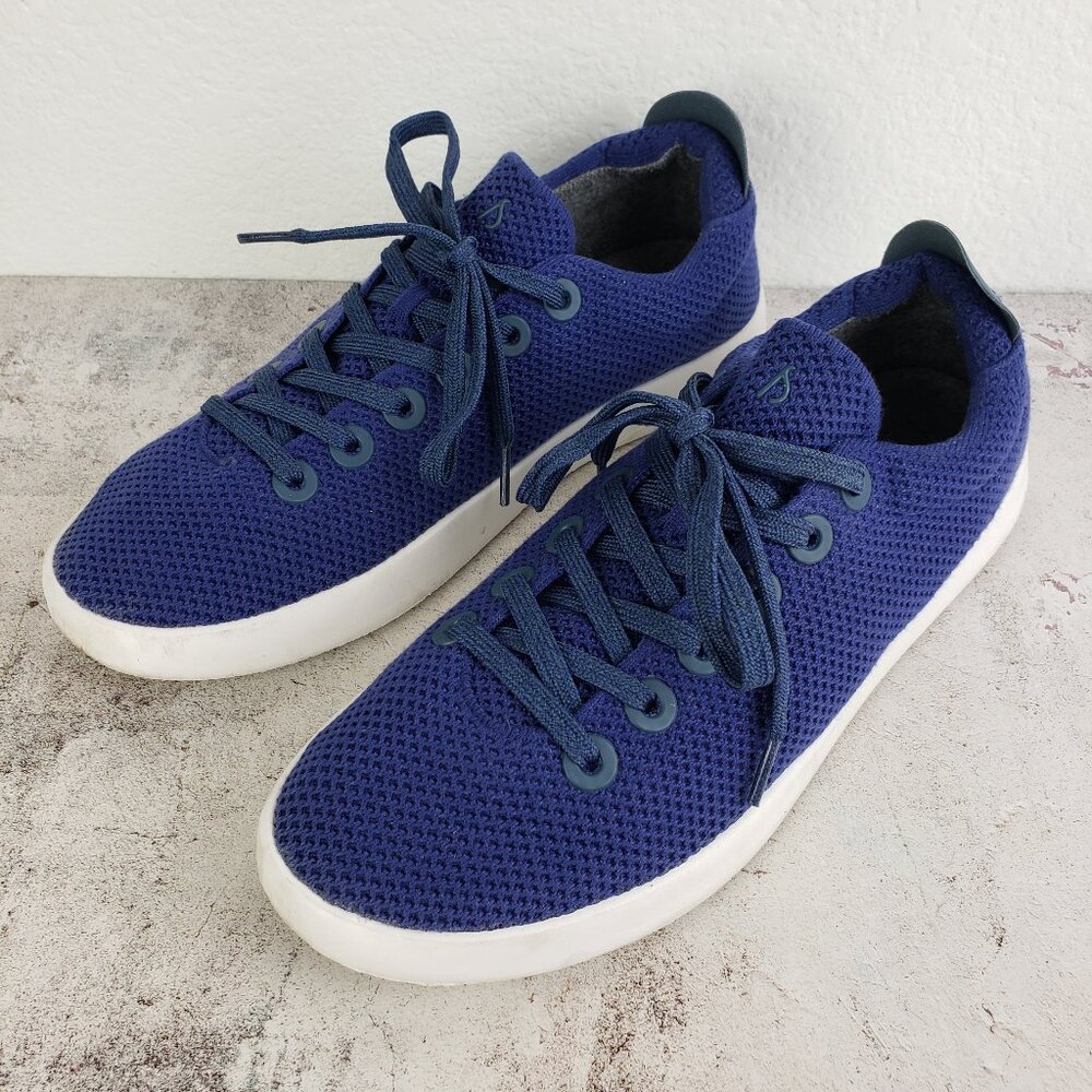 Allbirds Tree Pipers Sneakers Comfort Shoes Knit Men's Size 11 Blue Ridge